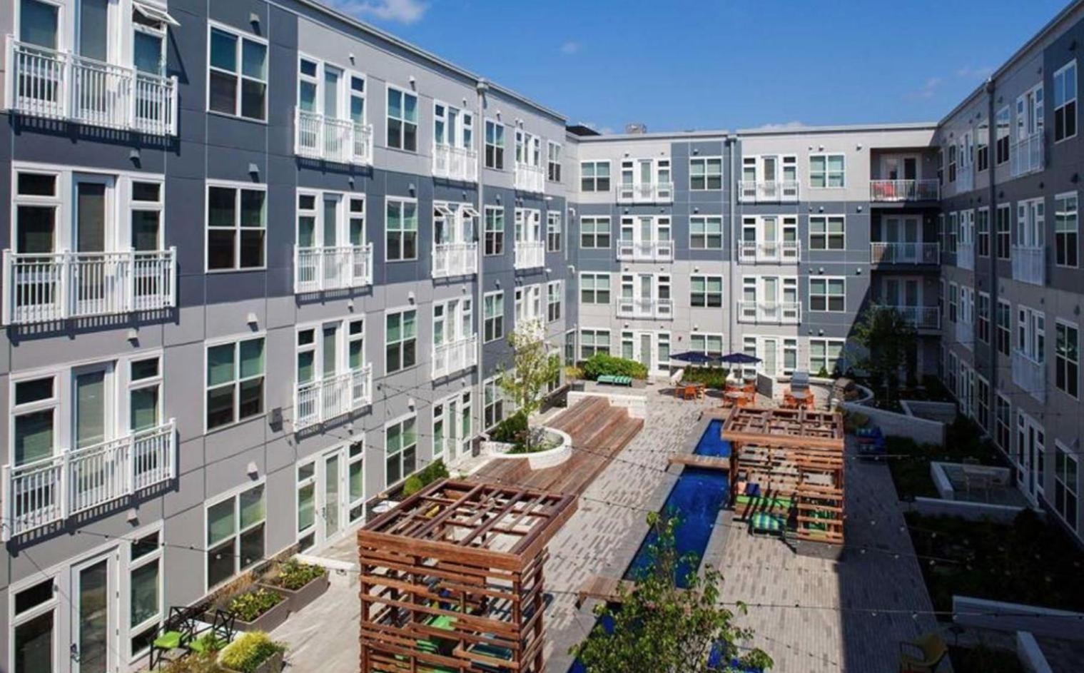 2b W Wd Gym Rooftop Steps From T Stop Bos-533 Apartment Somerville